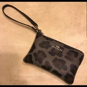 Coach Zip Wristlet